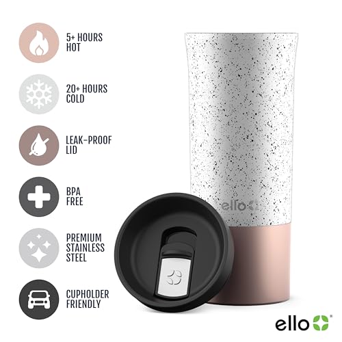Ello Miri Insulated Stainless Steel Travel Coffee Mug