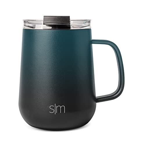 Insulated Stainless Steel Travel Coffee Mug with Handle