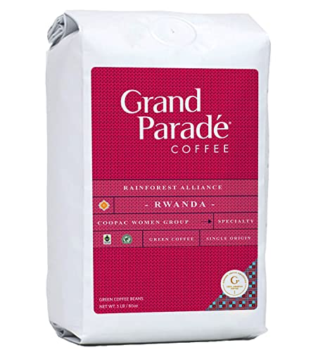 Grand Parade 5 Lbs Rwanda Kivu Green Coffee