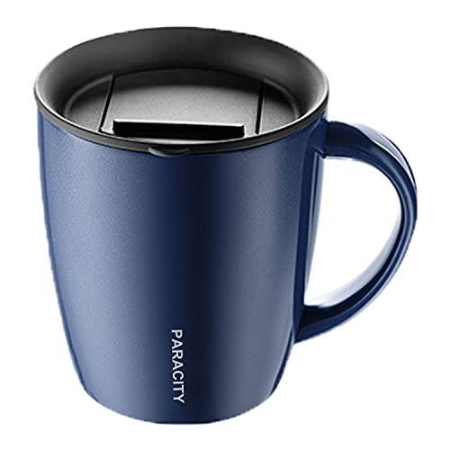 PARACITY Stainless Steel Insulated Coffee Mug with Handle