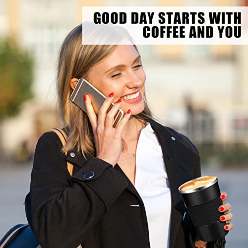 13oz Insulated Stainless Steel Travel Coffee Mug Set