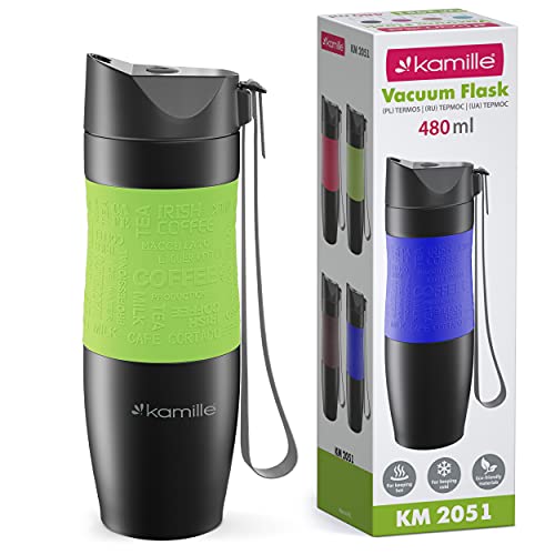 Kamille Stainless Steel Coffee Tumbler - Thermal Insulated