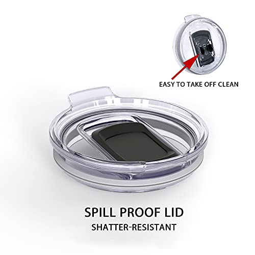 Ideus 20 oz Travel Coffee Tumbler, Stainless Steel