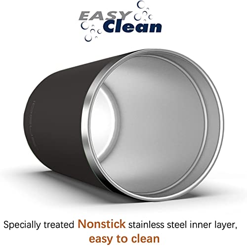 Ideus 20 oz Travel Coffee Tumbler, Stainless Steel