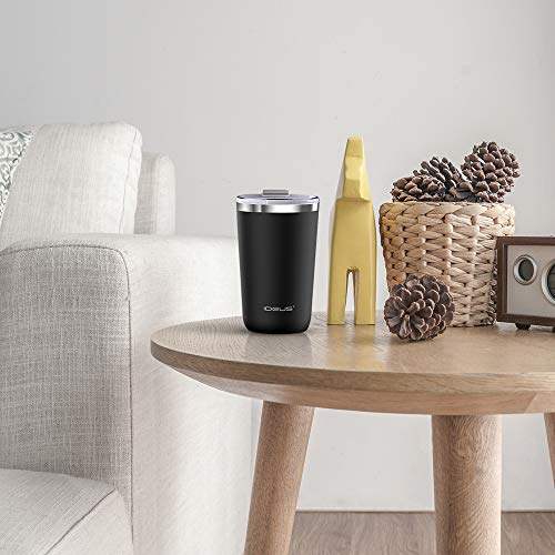 Ideus 20 oz Travel Coffee Tumbler, Stainless Steel