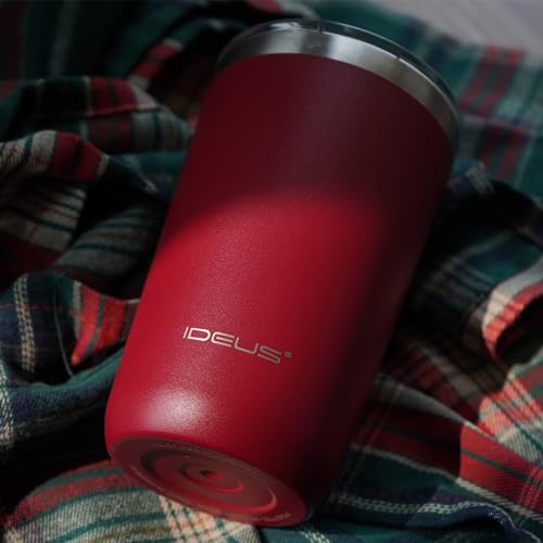 Ideus 20 oz Travel Coffee Tumbler, Stainless Steel