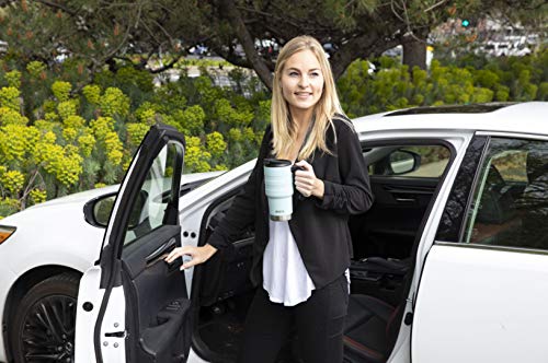 MIRA 20 oz Stainless Steel Travel Car Mug, French Blue