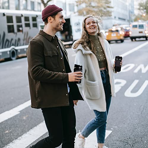 Luck Travel Coffee Mug 16oz - Vacuum Insulated Stainless