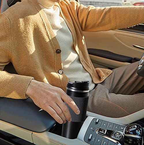 Luck Travel Coffee Mug 16oz - Vacuum Insulated Stainless