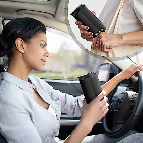 12oz Stainless Steel Travel Coffee Tumbler with Lid