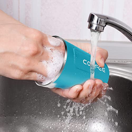 Spill-proof 12oz Insulated Coffee Travel Mug with Lid