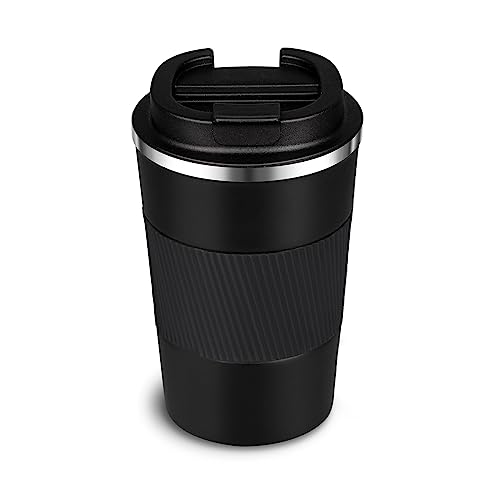 PHREKUDA 12oz Stainless Steel Travel Coffee Tumbler