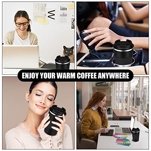 PHREKUDA 12oz Stainless Steel Travel Coffee Tumbler