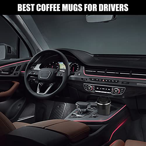 PHREKUDA 12oz Stainless Steel Travel Coffee Tumbler