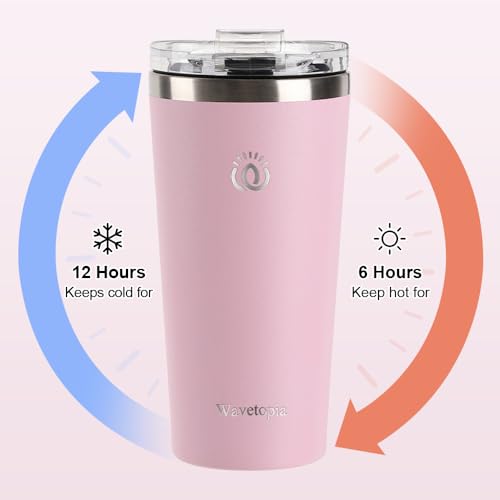 16 oz Stainless Steel Insulated Coffee Tumbler Mug