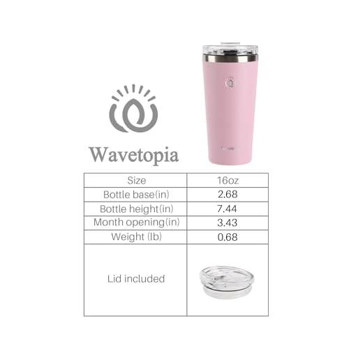 16 oz Stainless Steel Insulated Coffee Tumbler Mug