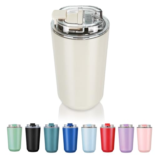Puraville Insulated 14 oz Stainless Steel Coffee Tumbler