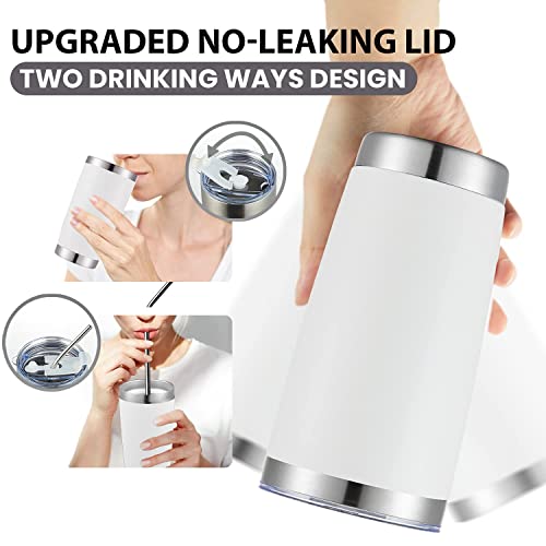 20oz Double Wall Vacuum Insulated Coffee Tumbler Cup