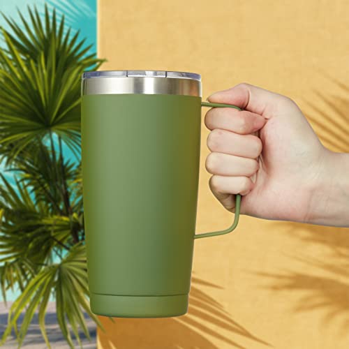 20 oz Double Wall Stainless Steel Coffee Tumbler