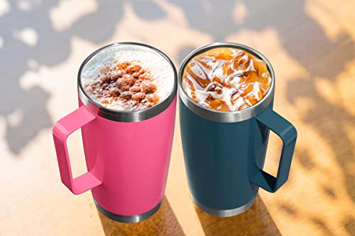 20 oz Double Wall Stainless Steel Coffee Tumbler