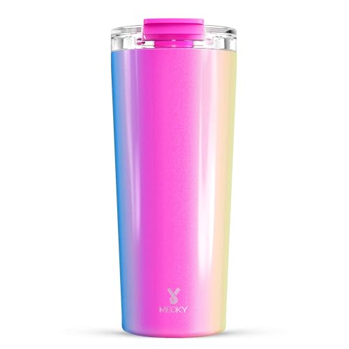 Meoky 24 oz Insulated Travel Coffee Mug (Carnival)