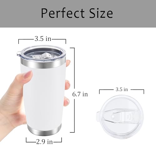 Yoleb 20 oz Stainless Steel Tumbler Set