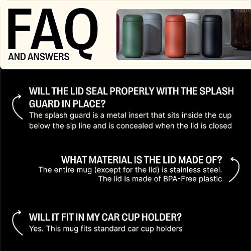 Fellow 16 oz Carter Travel Coffee Tumbler - Matte Black