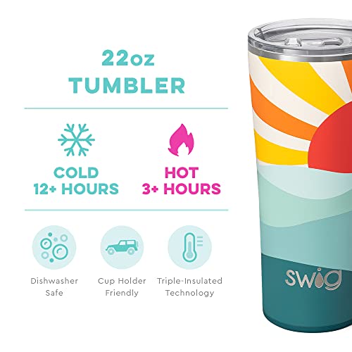 Sun Dance Stainless Steel Insulated Coffee Tumbler