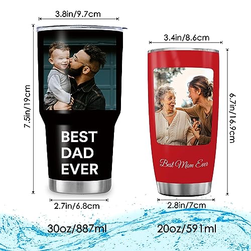 Customizable Stainless Steel Coffee Tumbler - Perfect Gift!