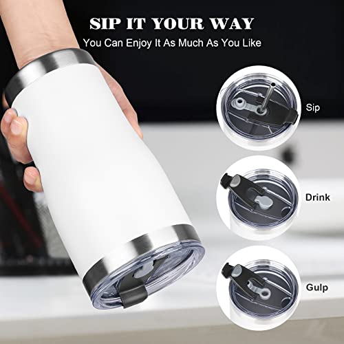 MEZMUT 20oz Stainless Steel Coffee Tumbler with Lid