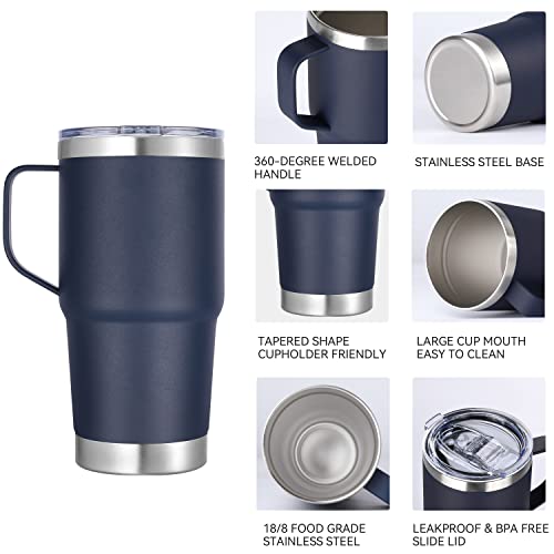 20 oz Stainless Steel Insulated Coffee Tumbler Cup