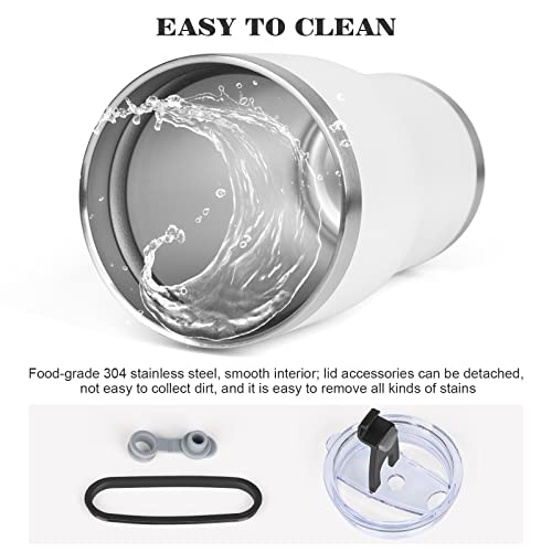 MEZMUT 20oz Stainless Steel Coffee Tumbler with Lid