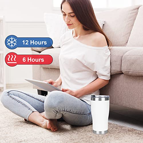 MEZMUT 20oz Stainless Steel Coffee Tumbler with Lid