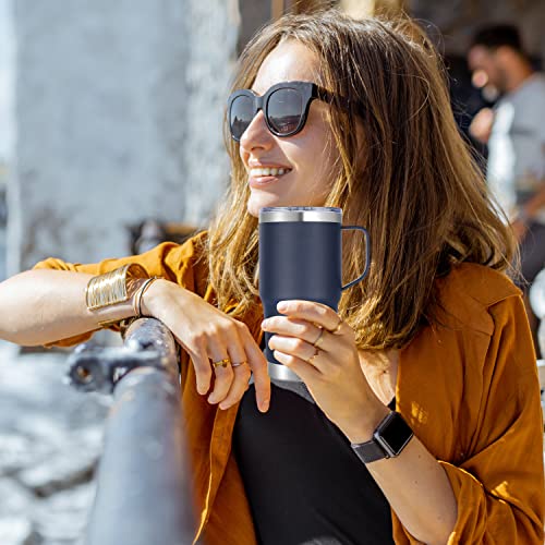 20 oz Stainless Steel Insulated Coffee Tumbler Cup