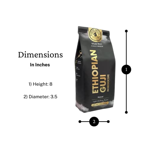 Lily's Ethiopian Specialty Guji Whole Bean Coffee, Medium Roast