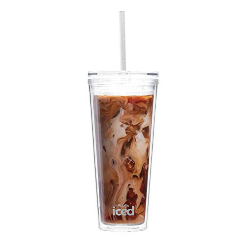 22 Oz. Mr. Coffee Iced Tumbler with Lid