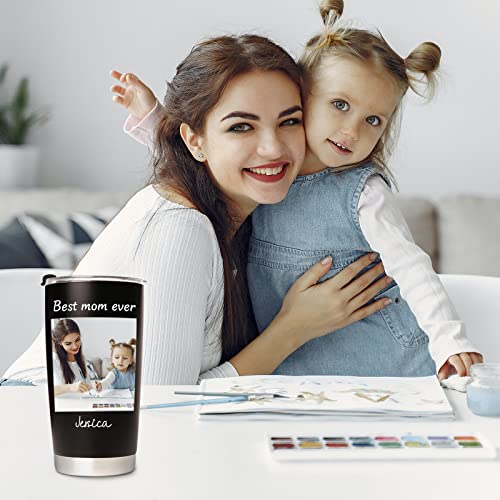 Personalized Stainless Steel Coffee Tumbler with Custom Pictures