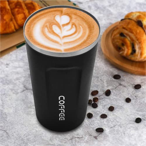 12oz Insulated Travel Mug for Hot/Cold Coffee/Tea