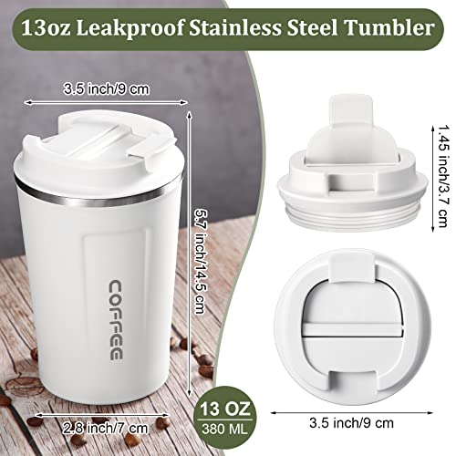 Insulated Coffee Travel Mug Set of 4 Colors