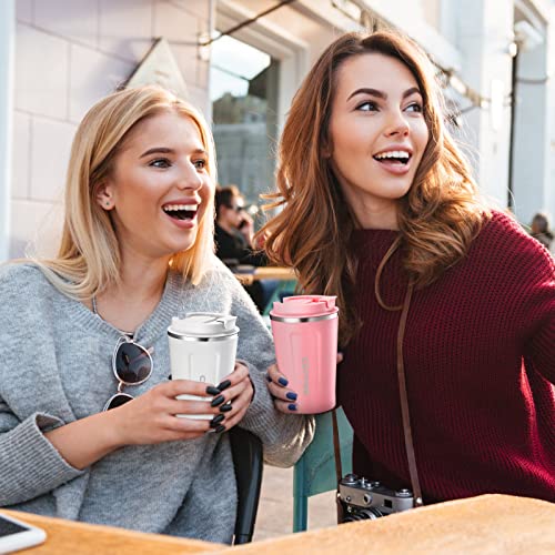 Insulated Coffee Travel Mug Set of 4 Colors