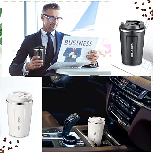 Insulated Coffee Travel Mug Set of 4 Colors