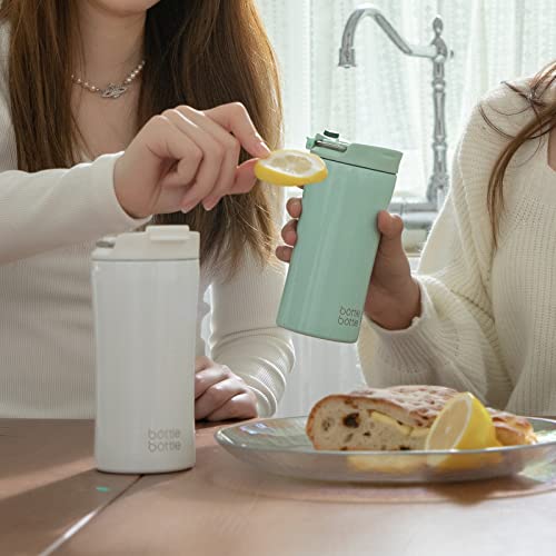 Insulated Coffee Tumbler with Lid and Straw 12oz