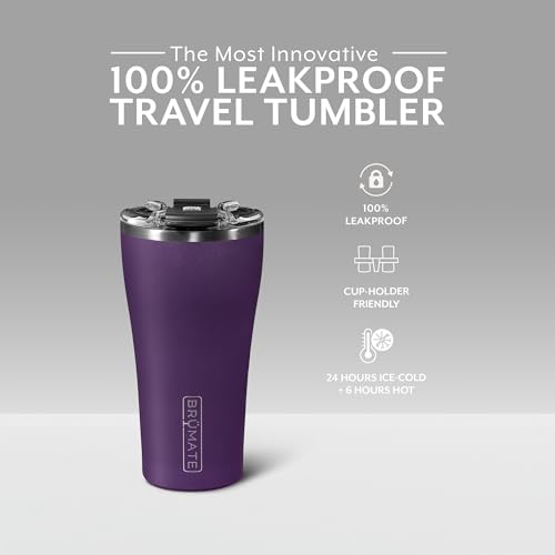 BrüMate Nav 22oz Insulated Travel Tumbler - Amethyst