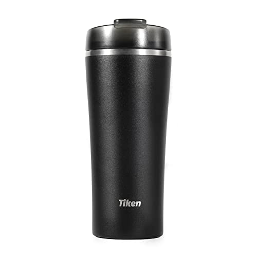 Black Stainless Steel 16 Oz Insulated Travel Tumbler