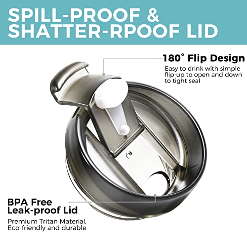 Black Stainless Steel 16 Oz Insulated Travel Tumbler