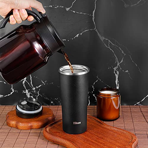 Black Stainless Steel 16 Oz Insulated Travel Tumbler