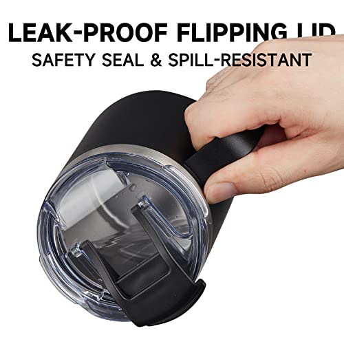 Aloufea 12oz Stainless Steel Insulated Coffee Tumbler