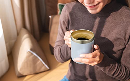 Aloufea 12oz Stainless Steel Insulated Coffee Tumbler