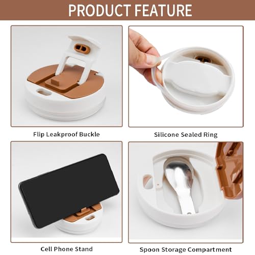 SunKrop Stainless Steel Coffee Tumbler with Accessories