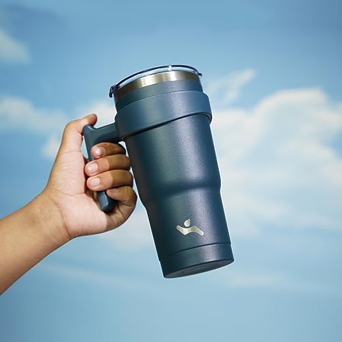 Konokyo 20oz Tumbler with Handle, Straws & Lid